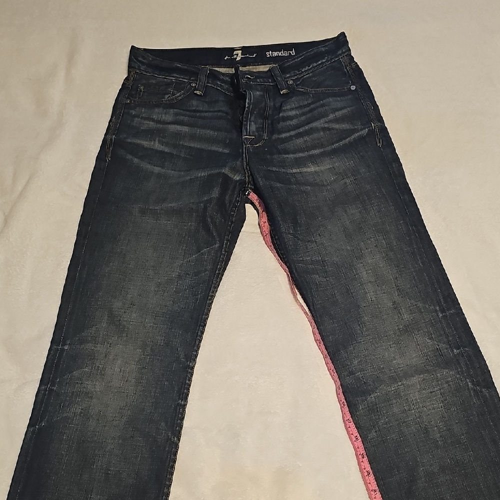 7 For All Mankind Dark Wash Men's Jeans